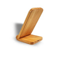 Multifunctional Wireless Charging Bamboo Wood Wireless Phone Charger stand Multifunctional Fast 5w 7.5w 10w